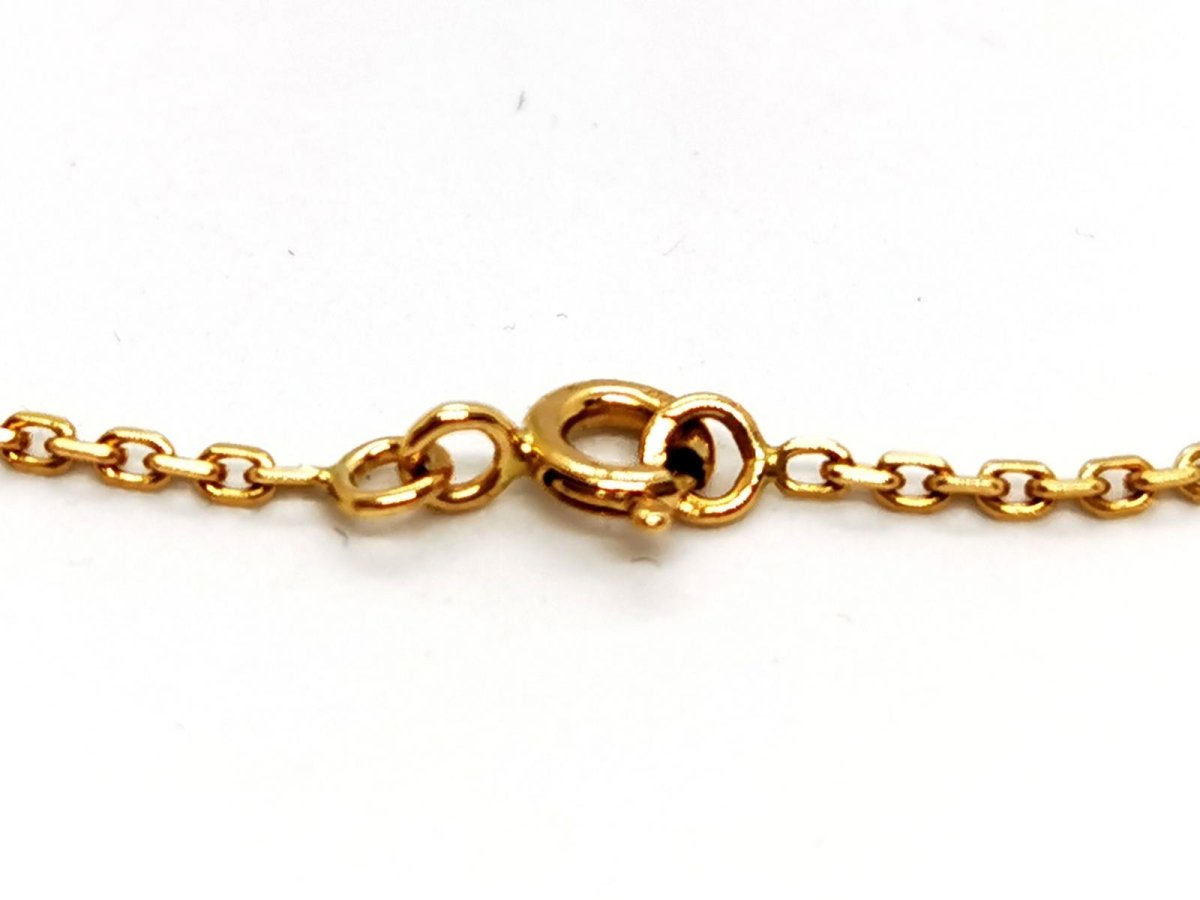 Collier Pendentif en or jaune, diamants, opales, aigue-marine et saphirs - Castafiore