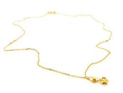 Collier Pendentif en or jaune et diamant - Castafiore