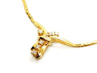 Collier Pendentif en or jaune et diamant - Castafiore