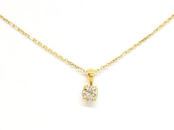 Collier Pendentif en or jaune et diamant - Castafiore