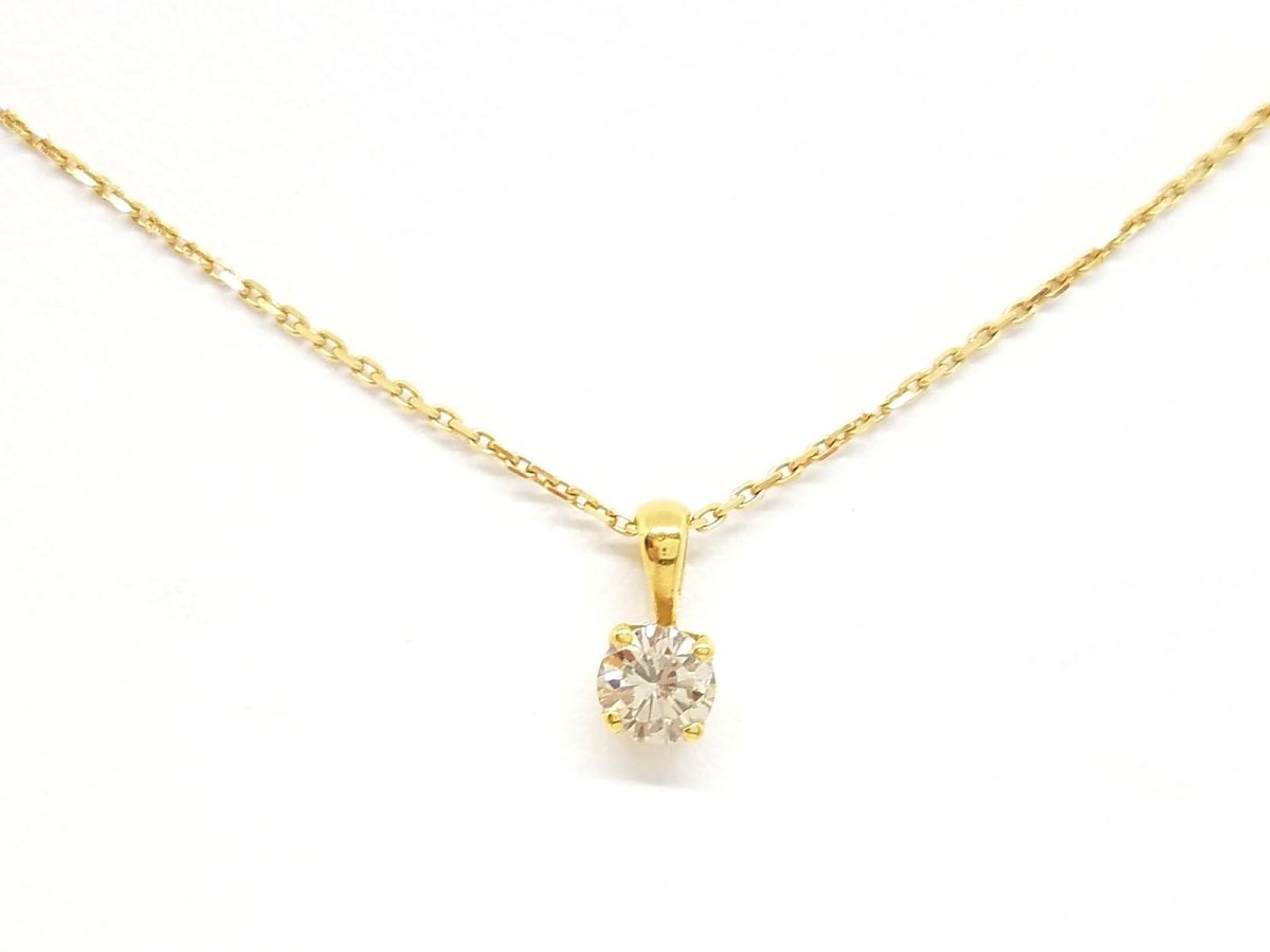 Collier Pendentif en or jaune et diamant - Castafiore
