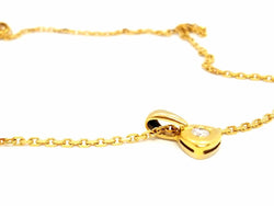 Collier Pendentif en or jaune et diamants - Castafiore