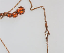 Collier Pendentif ROBERTO DEMEGLIO en or jaune et topazes - Castafiore