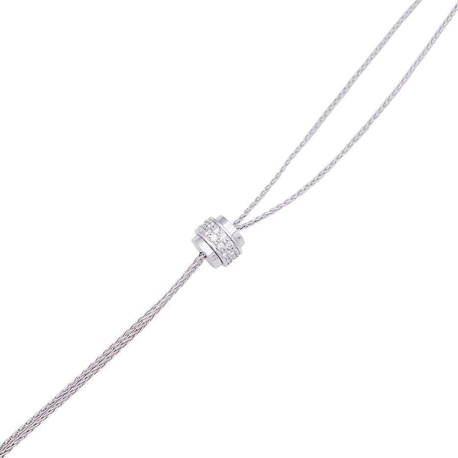 Collier PIAGET "Possession", or blanc et diamants - Castafiore