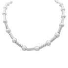 Collier Poiray, "Fuseau", or blanc, perles - Castafiore
