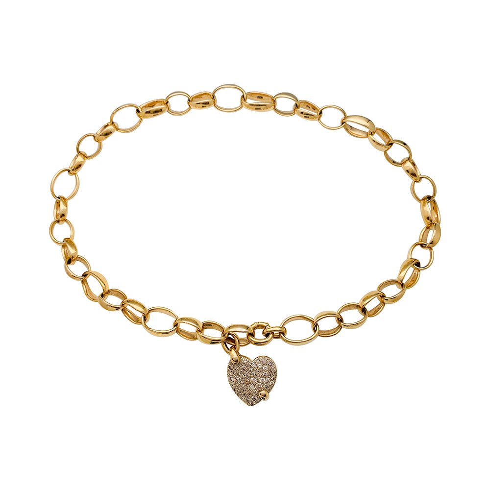 Collier POMELLATO "Sabbia" en or rose et diamants bruns - Castafiore