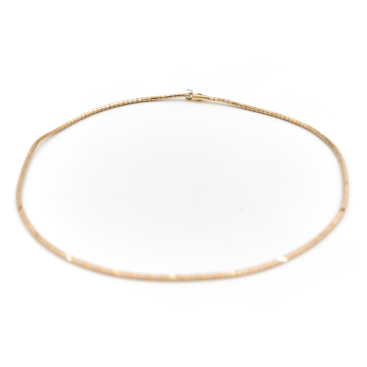 Collier Ras de cou en 3 ors - Castafiore