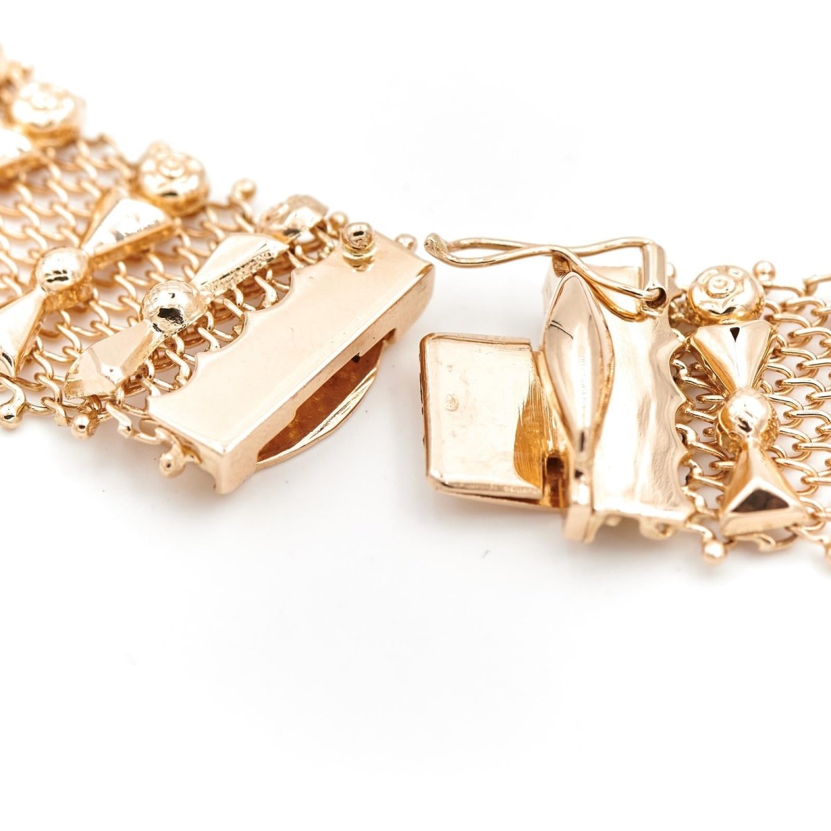 Collier Ras de cou imposant en or jaune - Castafiore