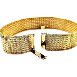 Collier Ras de cou imposant en or jaune et perle - Castafiore