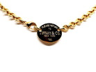 Collier Ras de cou TIFFANY & CO "Return to Tiffany", en or jaune - Castafiore