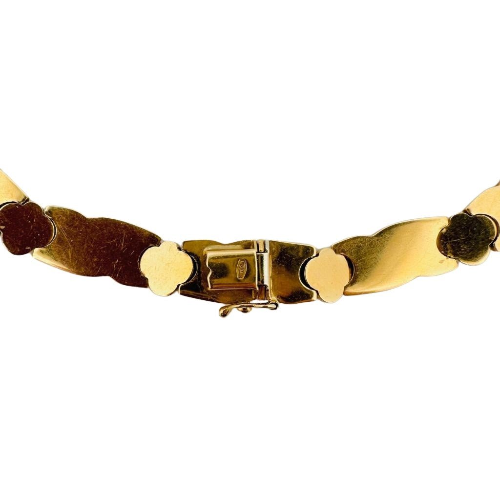 Collier Rigide en or jaune et or blanc - Castafiore