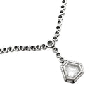 Collier rivière de diamants en or blanc - Castafiore