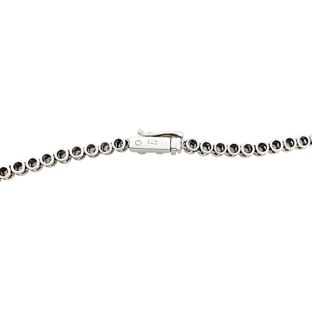 Collier rivière de diamants en or blanc - Castafiore