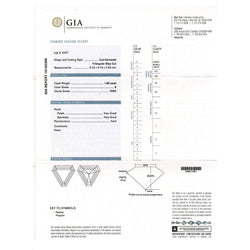 Collier rivière de diamants en or blanc - Castafiore