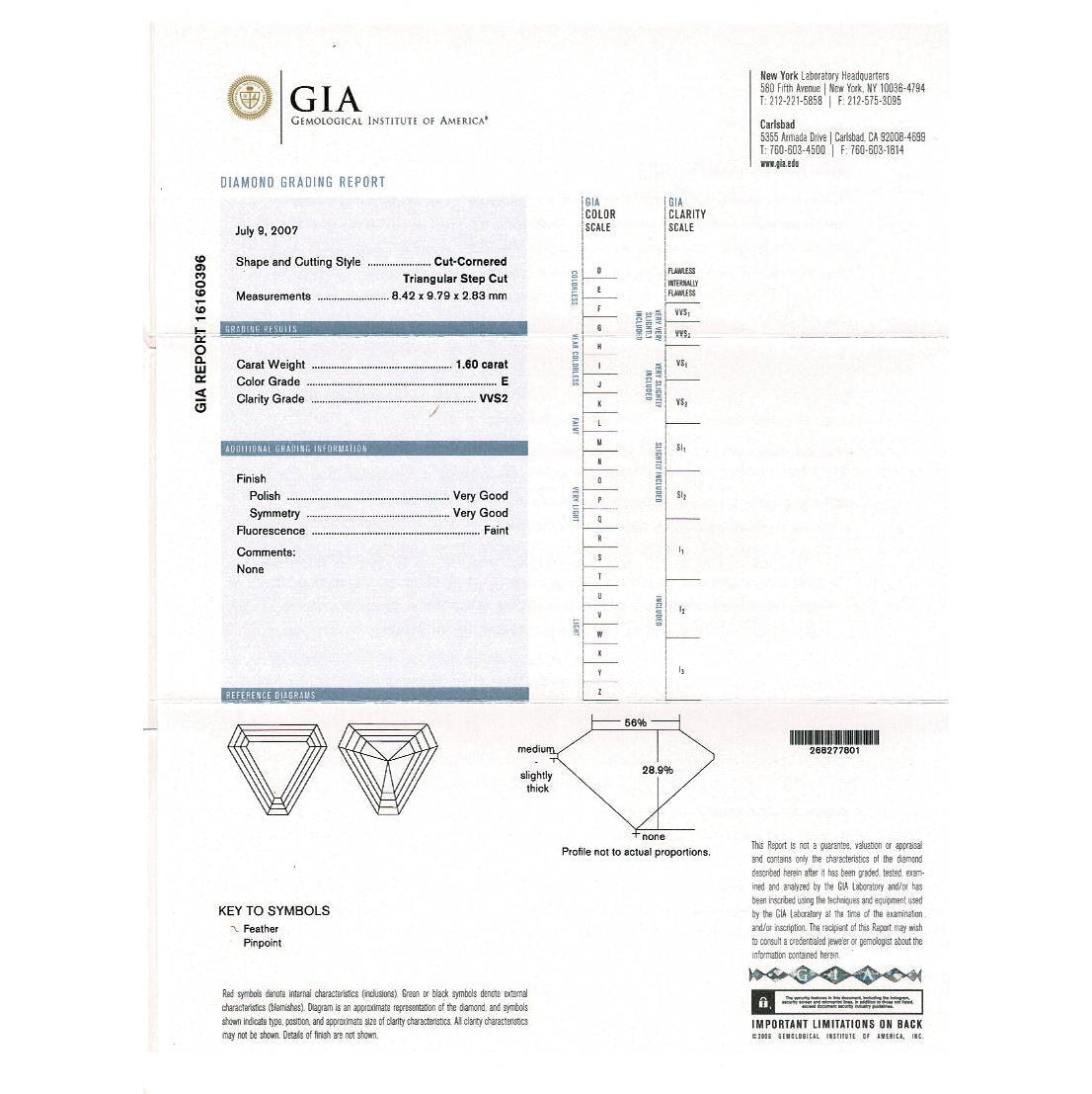 Collier rivière de diamants en or blanc - Castafiore