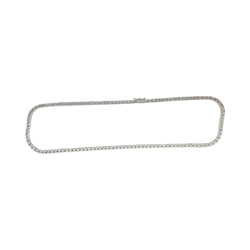 Collier rivière diamants en or blanc - Castafiore