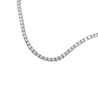 Collier rivière diamants en or blanc - Castafiore