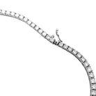 Collier rivière diamants en or blanc - Castafiore