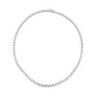 Collier rivière diamants en or blanc - Castafiore