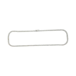 Collier rivière diamants en or blanc - Castafiore