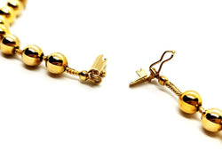 Collier Sautoir boules en or jaune - Castafiore