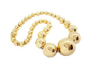 Collier Sautoir boules en or jaune - Castafiore