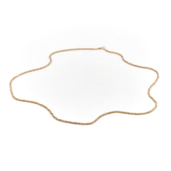 Collier Sautoir maille torsadée en or jaune - Castafiore