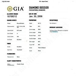 Collier solitaire Cartier, "1895", or jaune - Castafiore