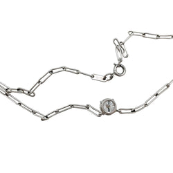 Collier solitaire diamant 1,50 carat en or blanc - Castafiore