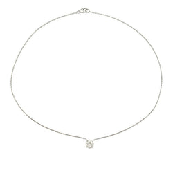 Collier solitaire diamant - Castafiore