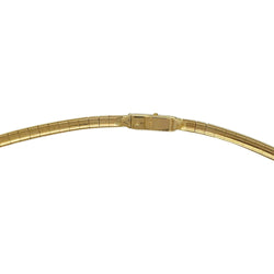 Collier Stern omega or jaune, diamants - Castafiore