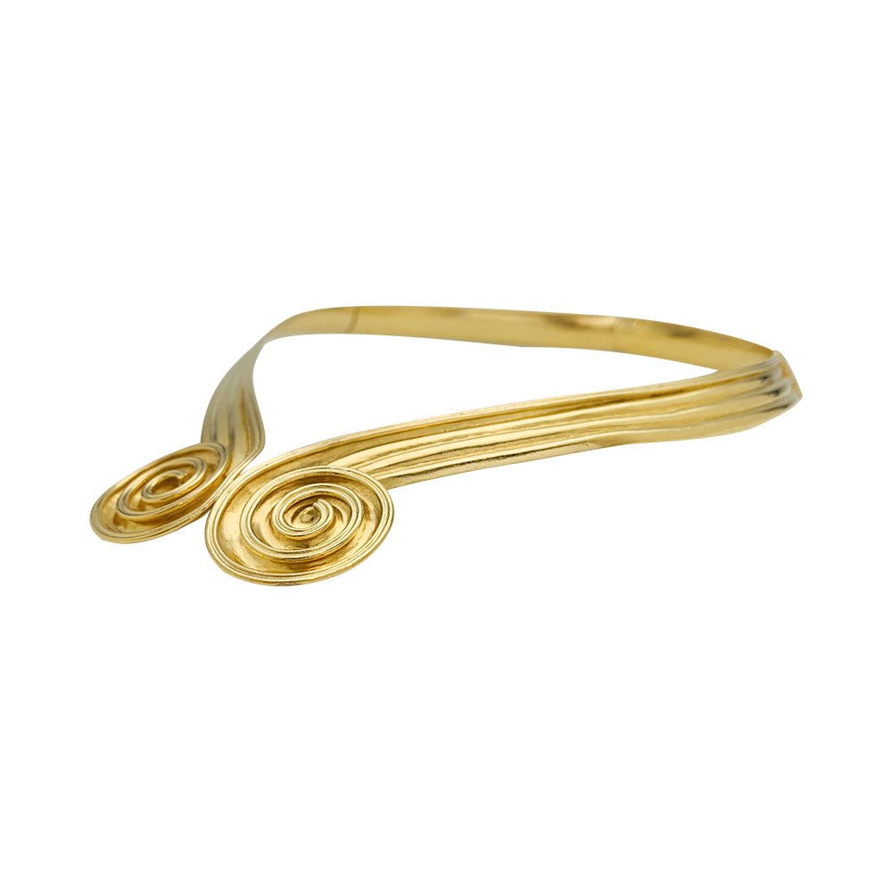 Collier Torque LALAOUNIS en or jaune - Castafiore