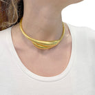 Collier Torque LALAOUNIS en or jaune - Castafiore