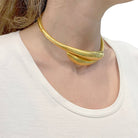 Collier Torque LALAOUNIS en or jaune - Castafiore