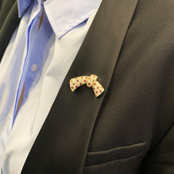 Collier transformable Van Cleef & Arpels, or jaune, rubis, diamants - Castafiore