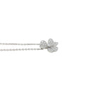 Collier Van Cleef & Arpels "Frivole" en or blanc et diamants - Castafiore