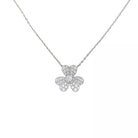 Collier Van Cleef & Arpels "Frivole" en or blanc et diamants - Castafiore