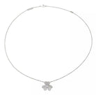 Collier Van Cleef & Arpels "Frivole" en or blanc et diamants - Castafiore