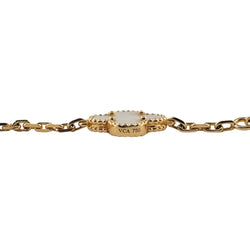 Collier VAN CLEEF & ARPELS "Vintage Alhambra" 10 motifs en or jaune et nacre - Castafiore