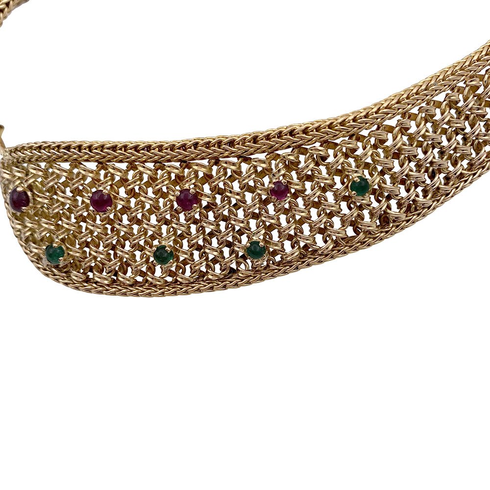 Collier vintage à clips interchangeables - Castafiore