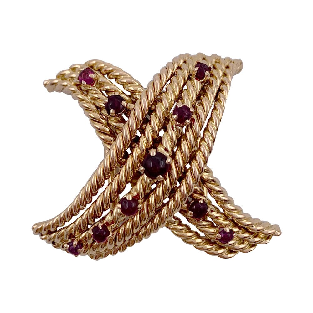 Collier vintage à clips interchangeables - Castafiore