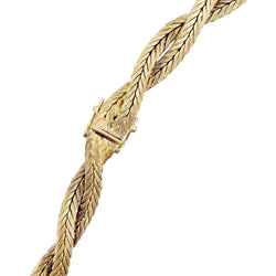 Collier vintage Mellerio dits Meller, or jaune. - Castafiore