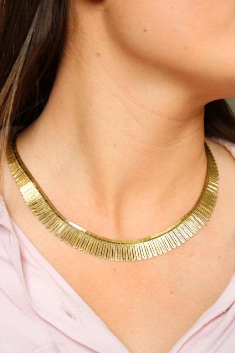 Collier Vintage Or jaune - Castafiore