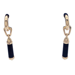 Créoles CHAUMET "Touch Wood" en or jaune et bois - Castafiore