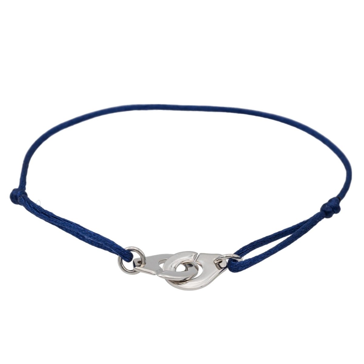 Dinh Van Bracelet Cordon Menottes Or blanc - Castafiore