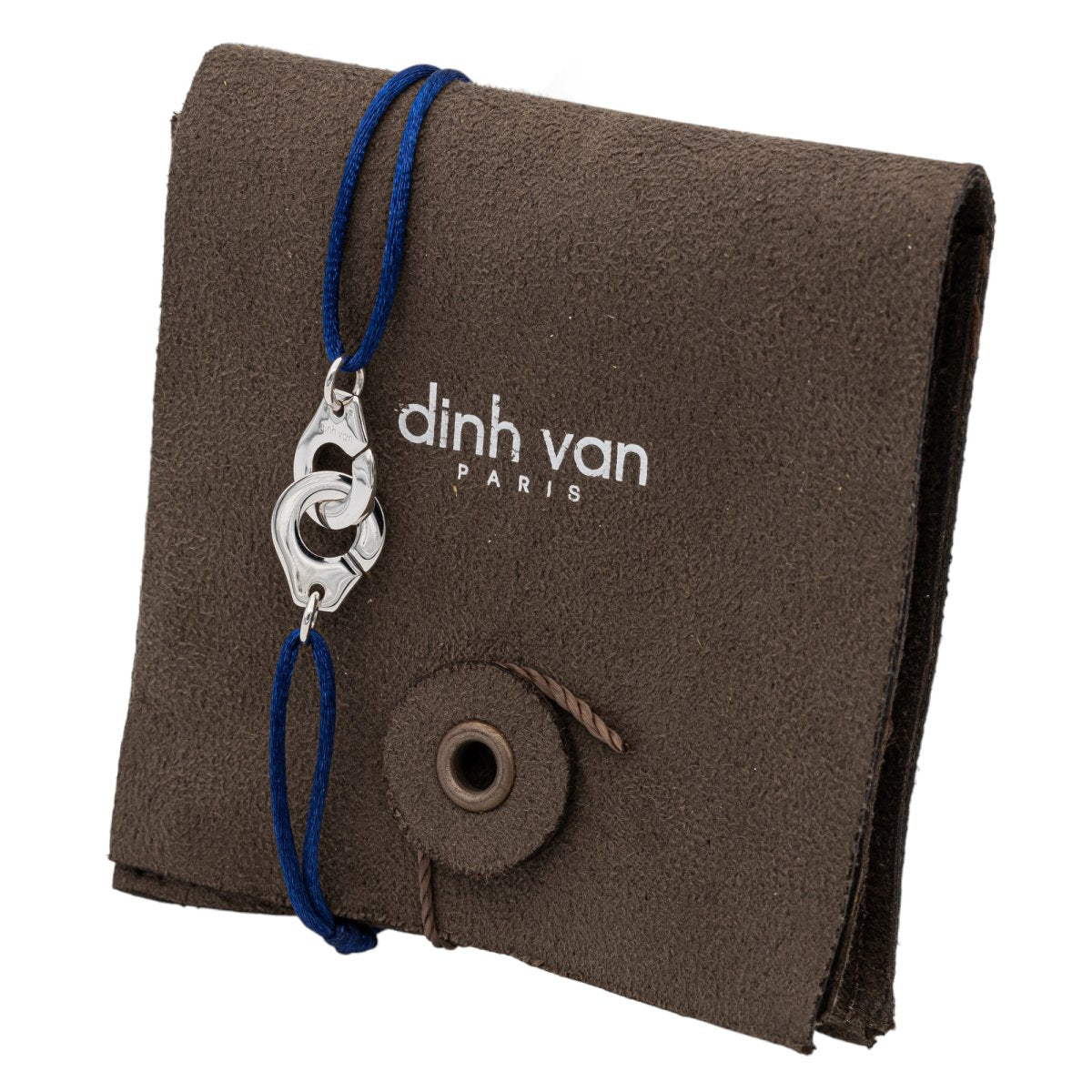 Dinh Van Bracelet Cordon Menottes Or blanc - Castafiore