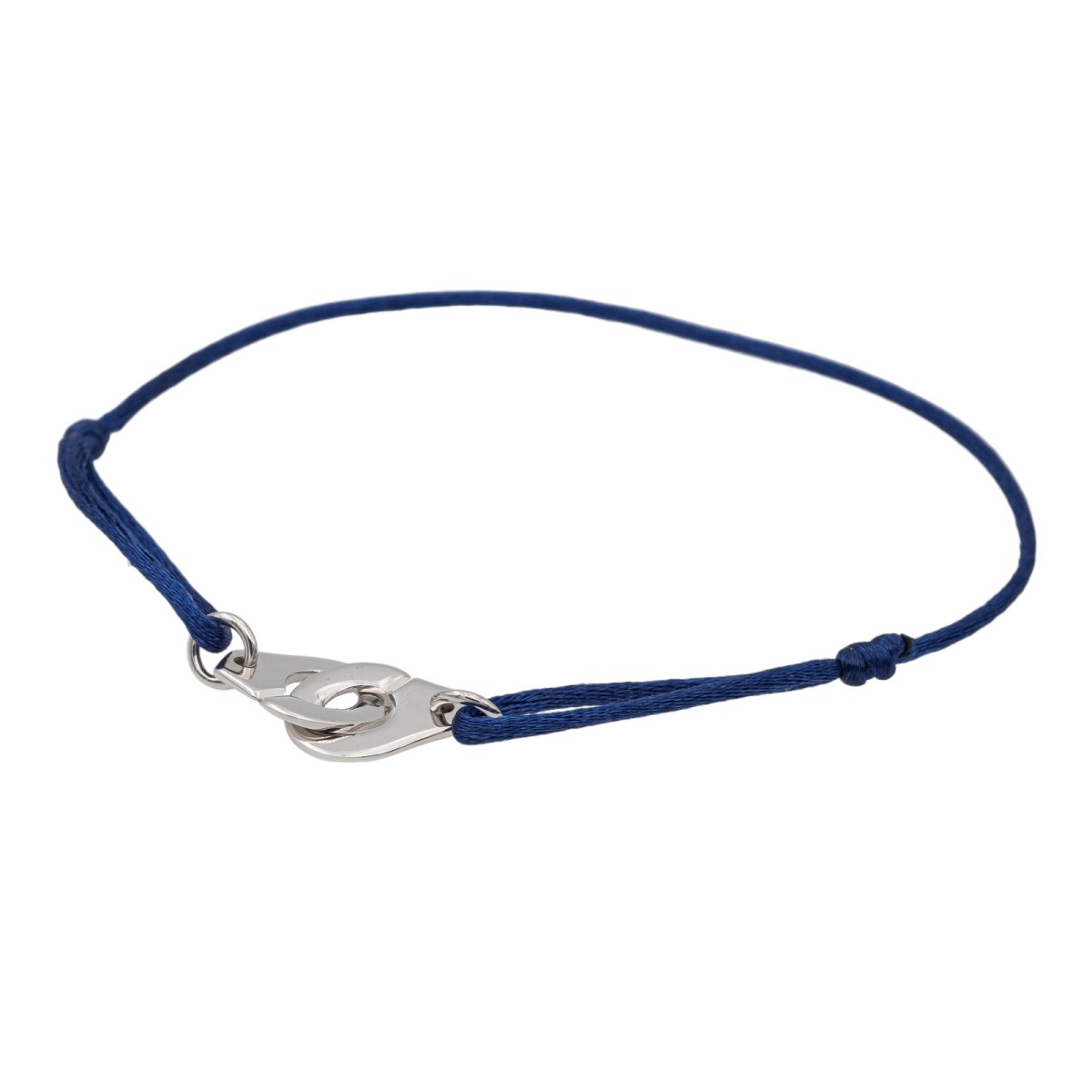 Dinh Van Bracelet Cordon Menottes Or blanc - Castafiore