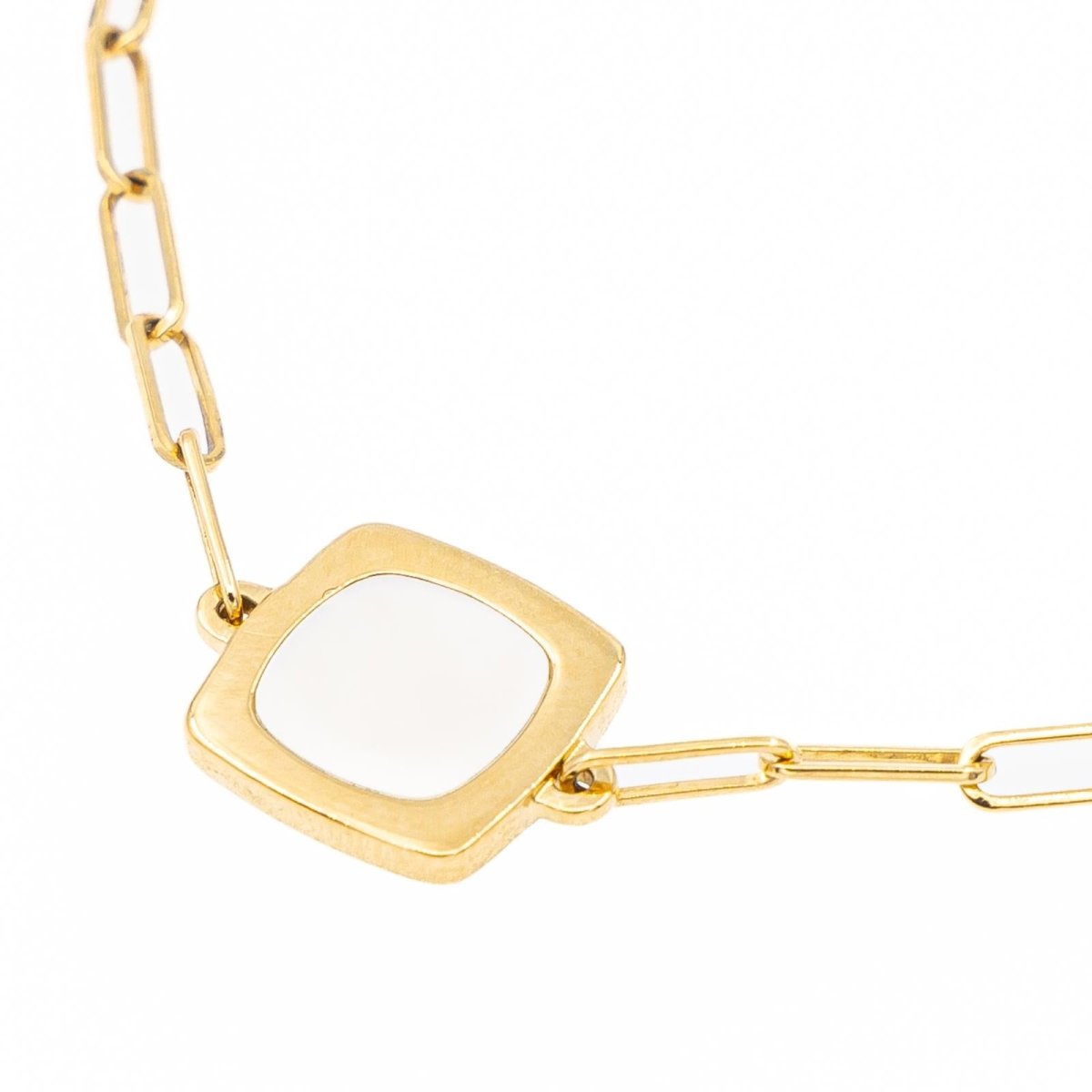 Dinh Van Bracelet Impression Or jaune Nacre - Castafiore