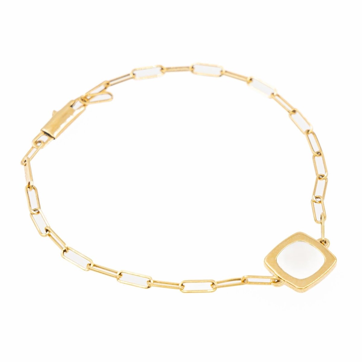 Dinh Van Bracelet Impression Or jaune Nacre - Castafiore