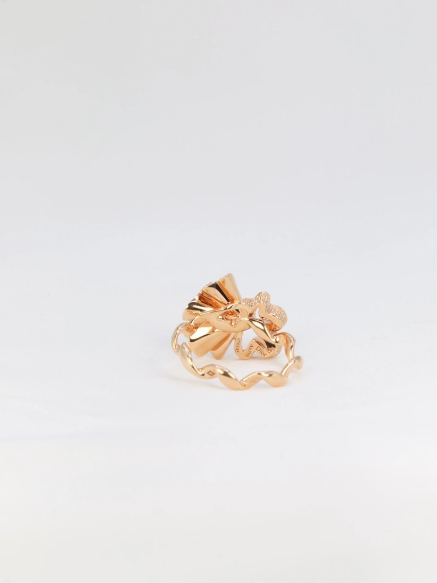 DIOR, bague en or rose et diamants, collection Archi Dior Cocotte - Castafiore